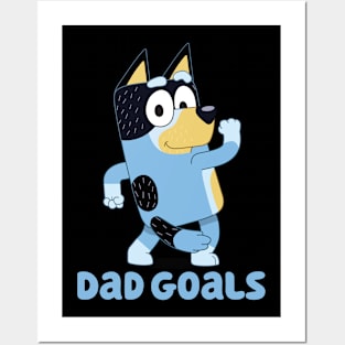 Dad Goals Posters and Art